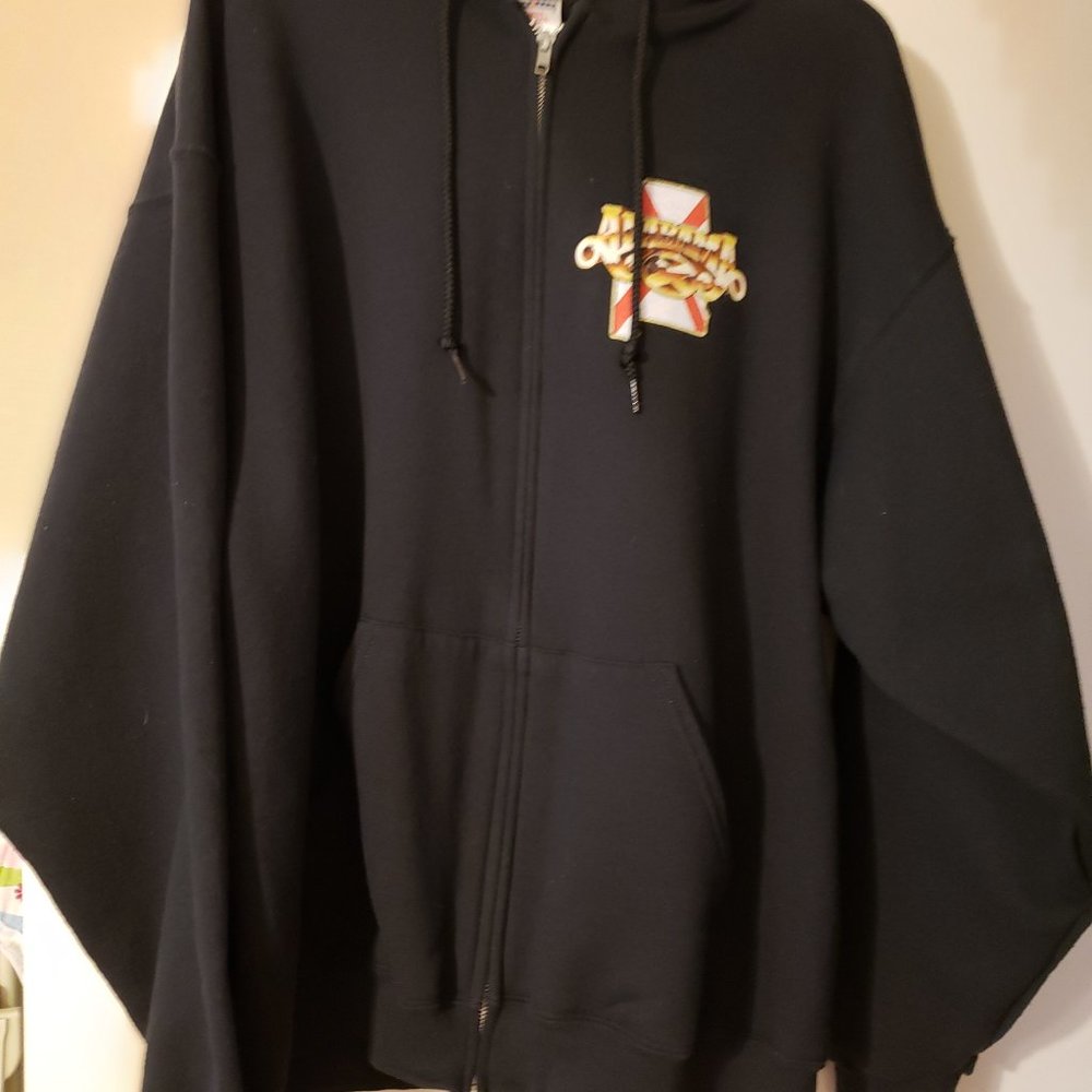 Alabama black hoodie size XL